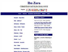 Tablet Screenshot of ibnzura.com